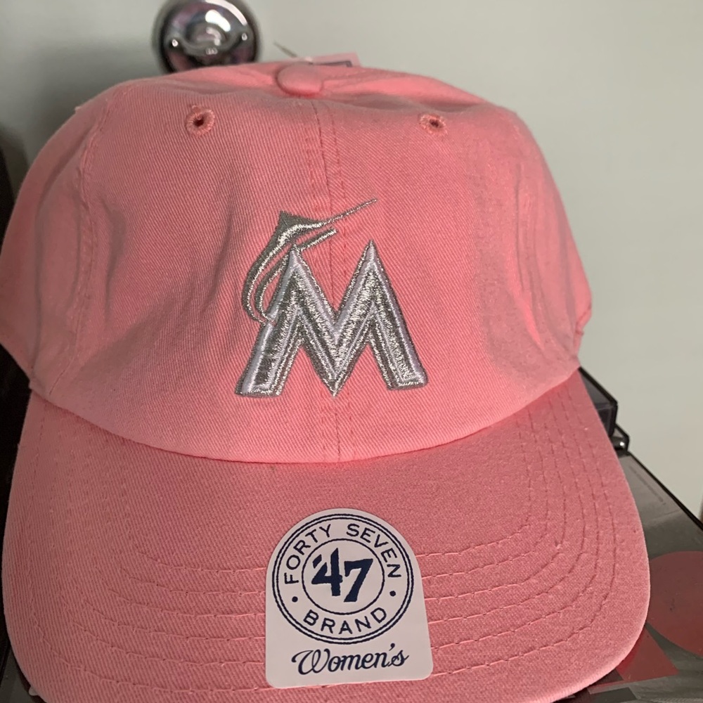 Pink Marlins 47 Brand woman’s hat